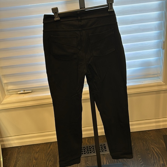 Athleta Women’s Ponte Moto Charcoal Gray leggings - Picture 3 of 5